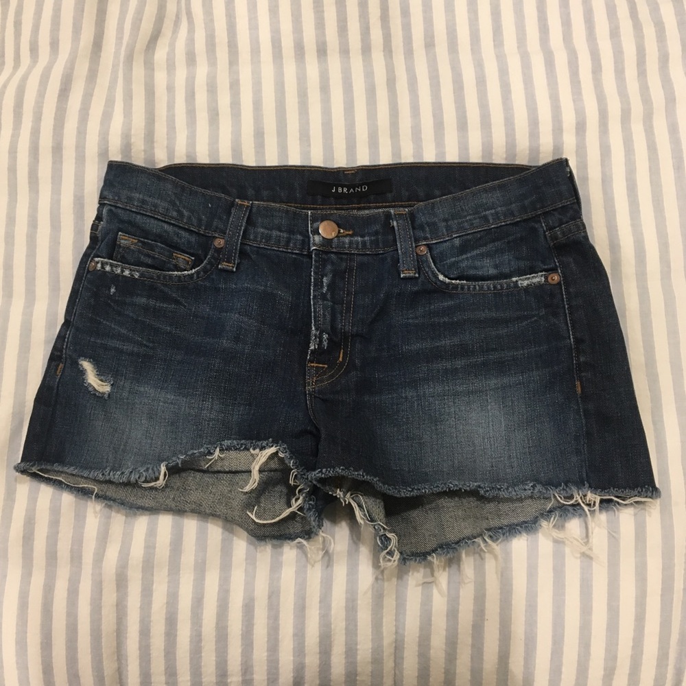 J brand denim shorts